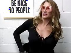 Sexy MILF Blonde Brought To The Backroom For Sexual Interrogation